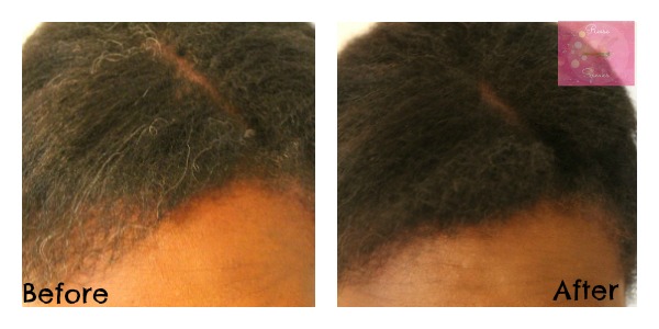 Reese Speaks Root Cover-Up Head Before and After Use Collage Pic